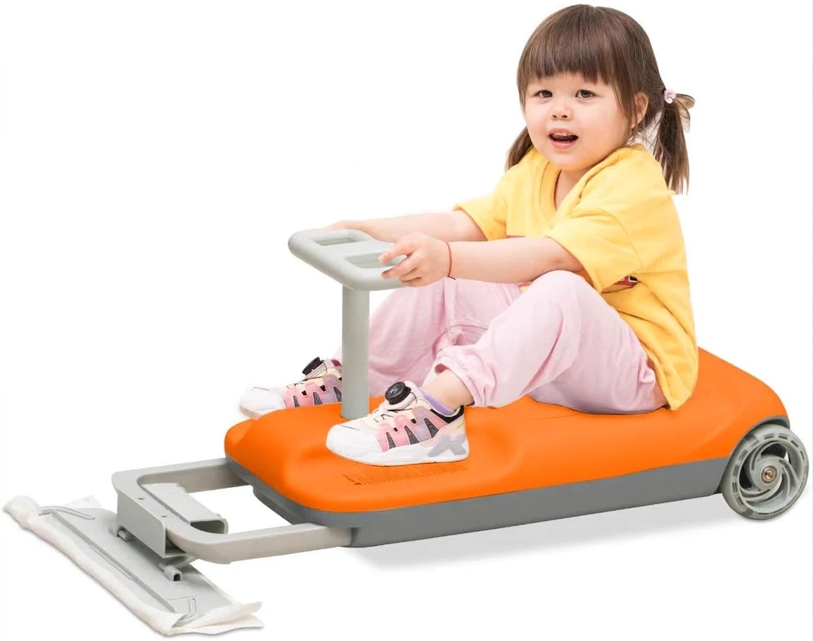 Kids Ride-On Mop Kart