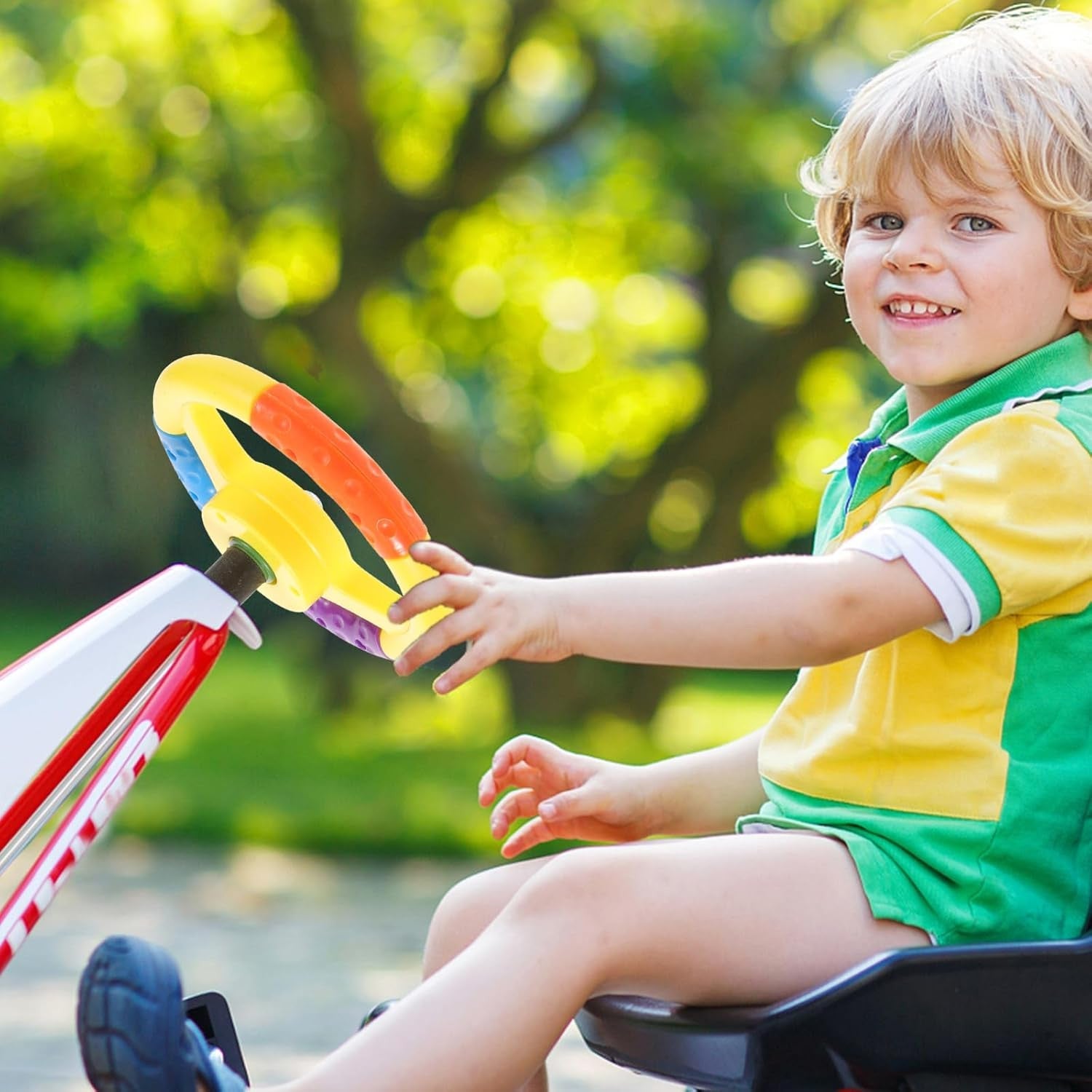 Car Seat Steering Wheel Toy