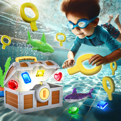 Pool Treasure Chest Dive Toy