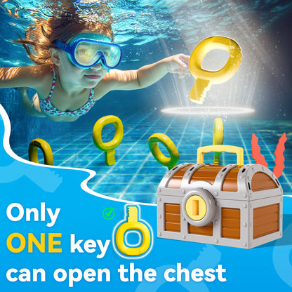 Pool Treasure Chest Dive Toy