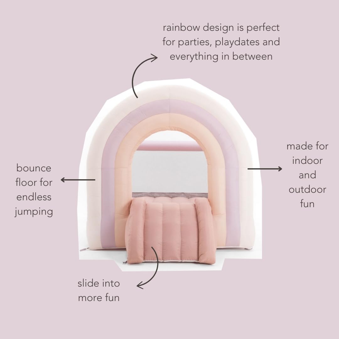 Inflatable Rainbow Bounce House