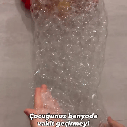 Bubbles at bath time — demo