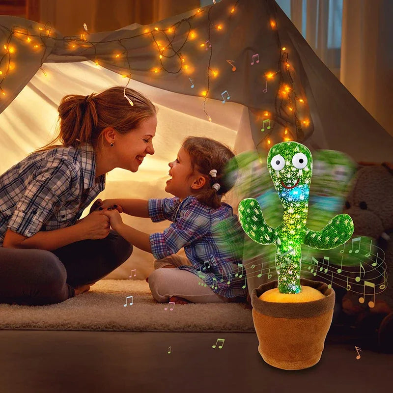 Dancing talking cactus toy