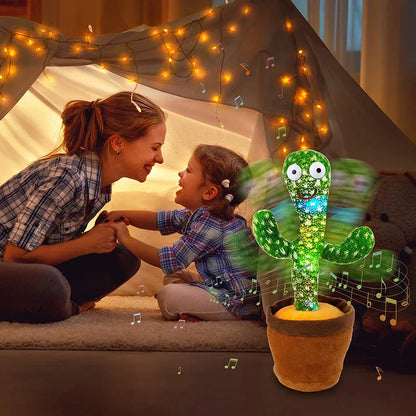Dancing talking cactus toy