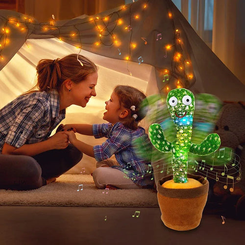 Dancing talking cactus toy
