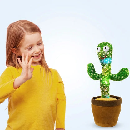 Dancing talking cactus toy