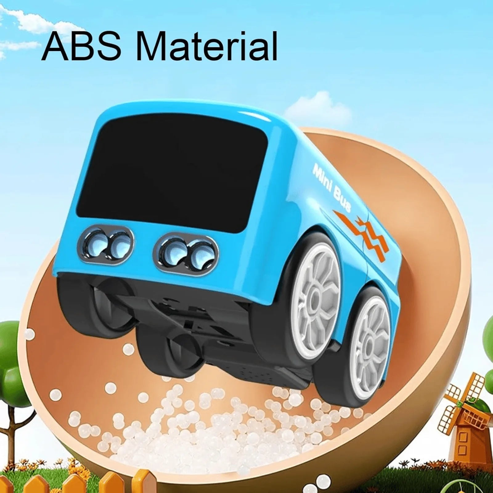 Made from safe, durable BPA-free ABS