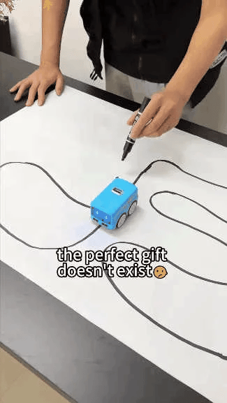 Drawing a road and the Magic Bus following it